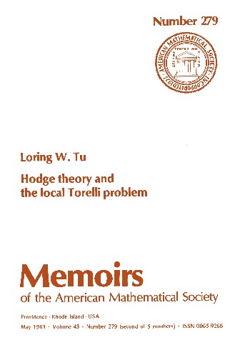 Hodge Theory and the Local Torelli Problem